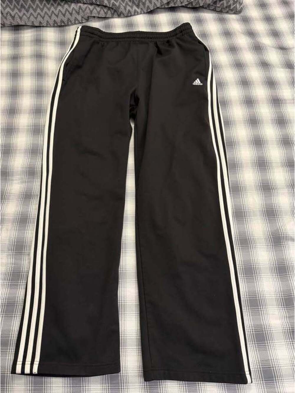 Vintage Adidas Open Hem Track Pants Mens Size XL Used Like New $50